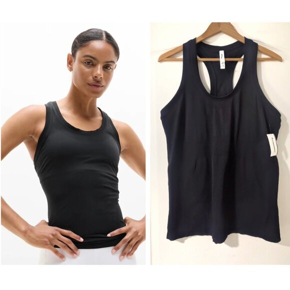 Athleta | Momentum Seamless Tank In Black - Picture 1 of 16